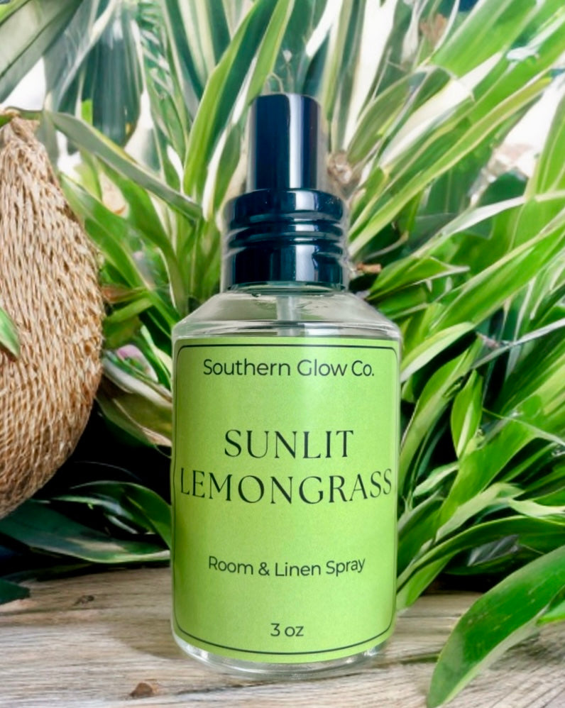 Sunlit Lemongrass Room & Linen Spray