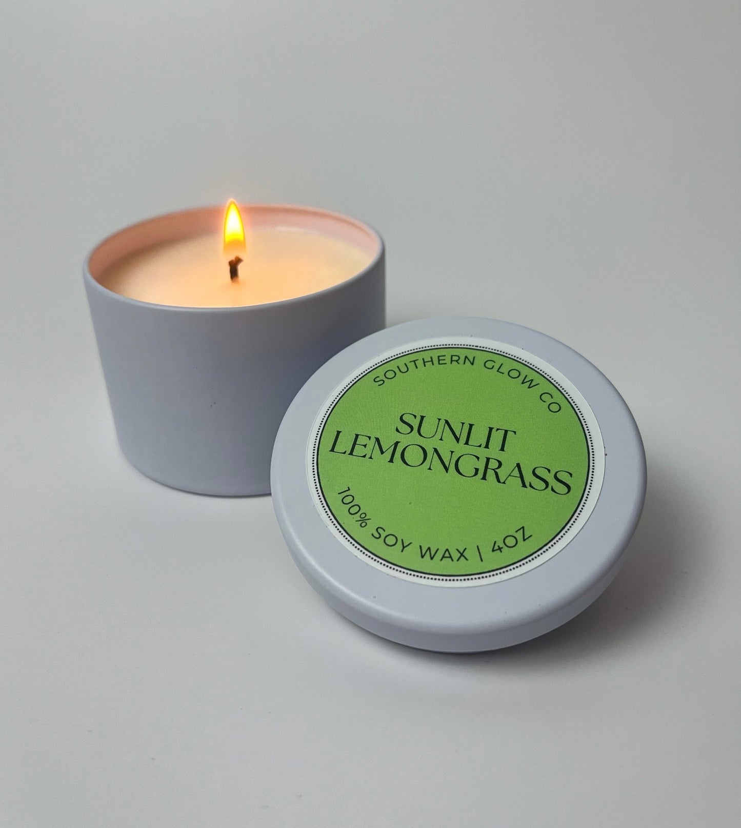 4oz Sunlit Lemongrass Candle
