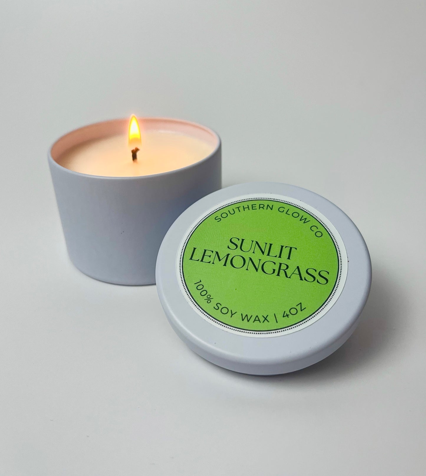 4oz Sunlit Lemongrass Candle