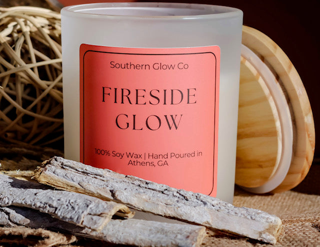 10oz Fireside Glow Candle