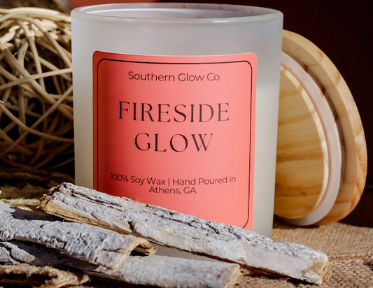 10oz Fireside Glow Candle